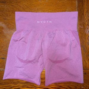 NVGTN leggings cut to shorts.